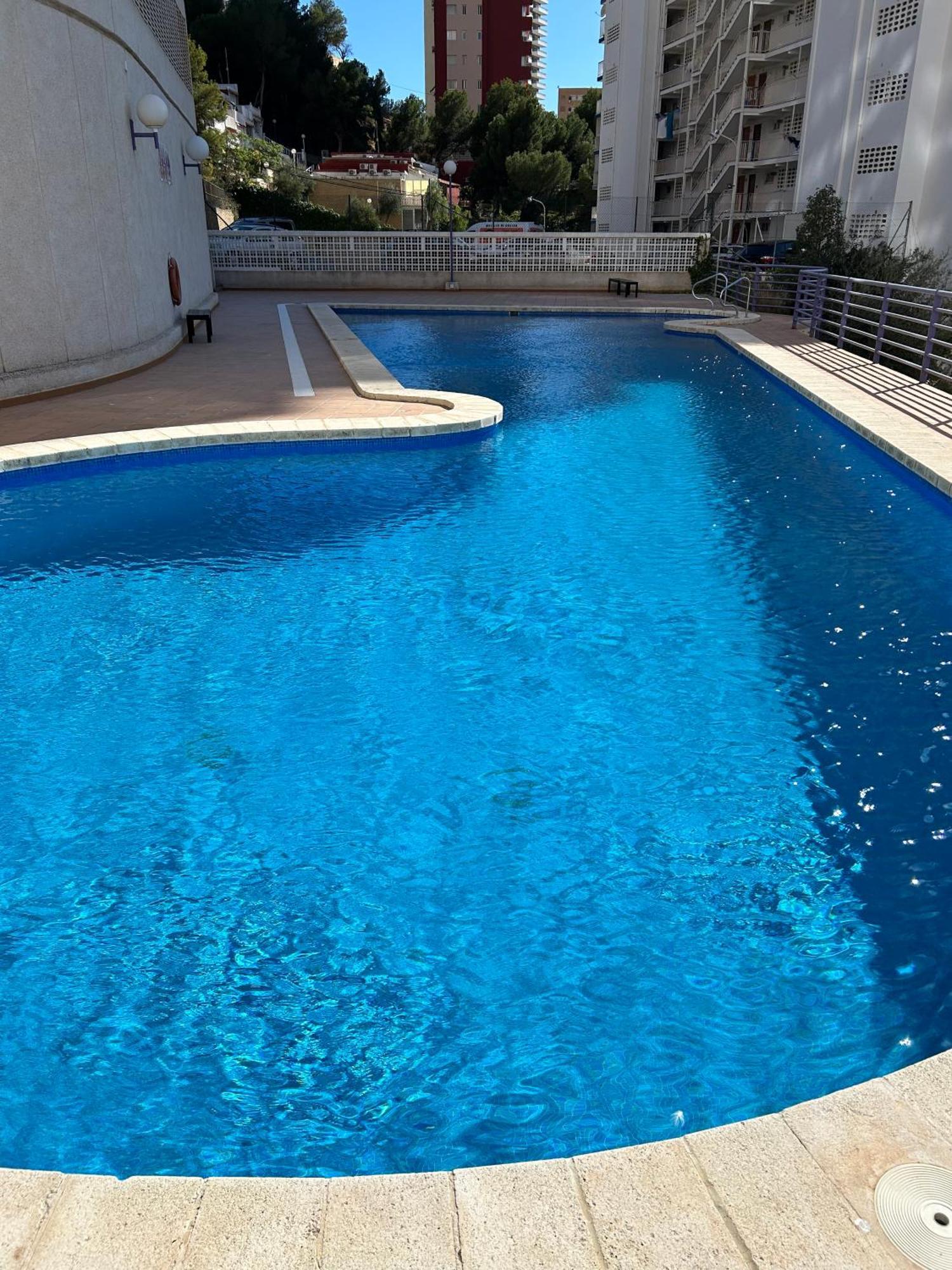 Apartamento Con Preciosas Vistas Y Piscina Бенидорм Екстериор снимка